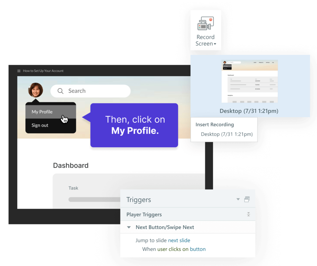 Screencast Feature