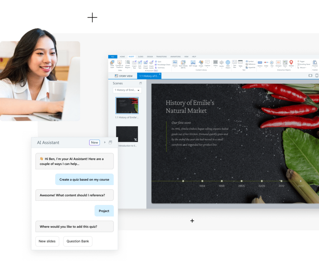 Storyline 360 Interface